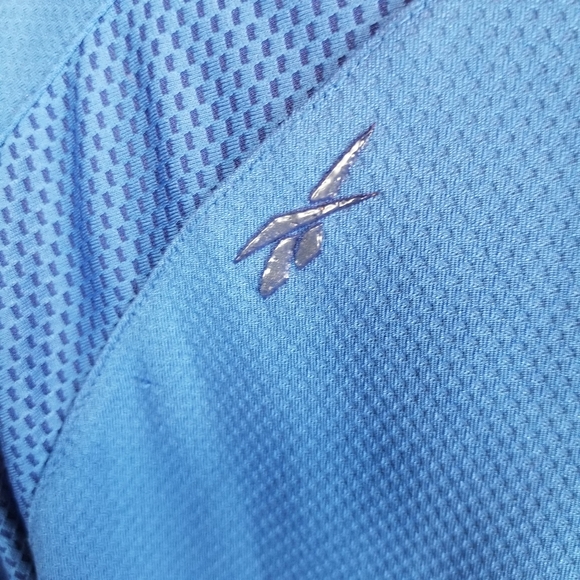 Reebok Mens Compression Shirt Sz 2XL Blue Stretch - Picture 7 of 9